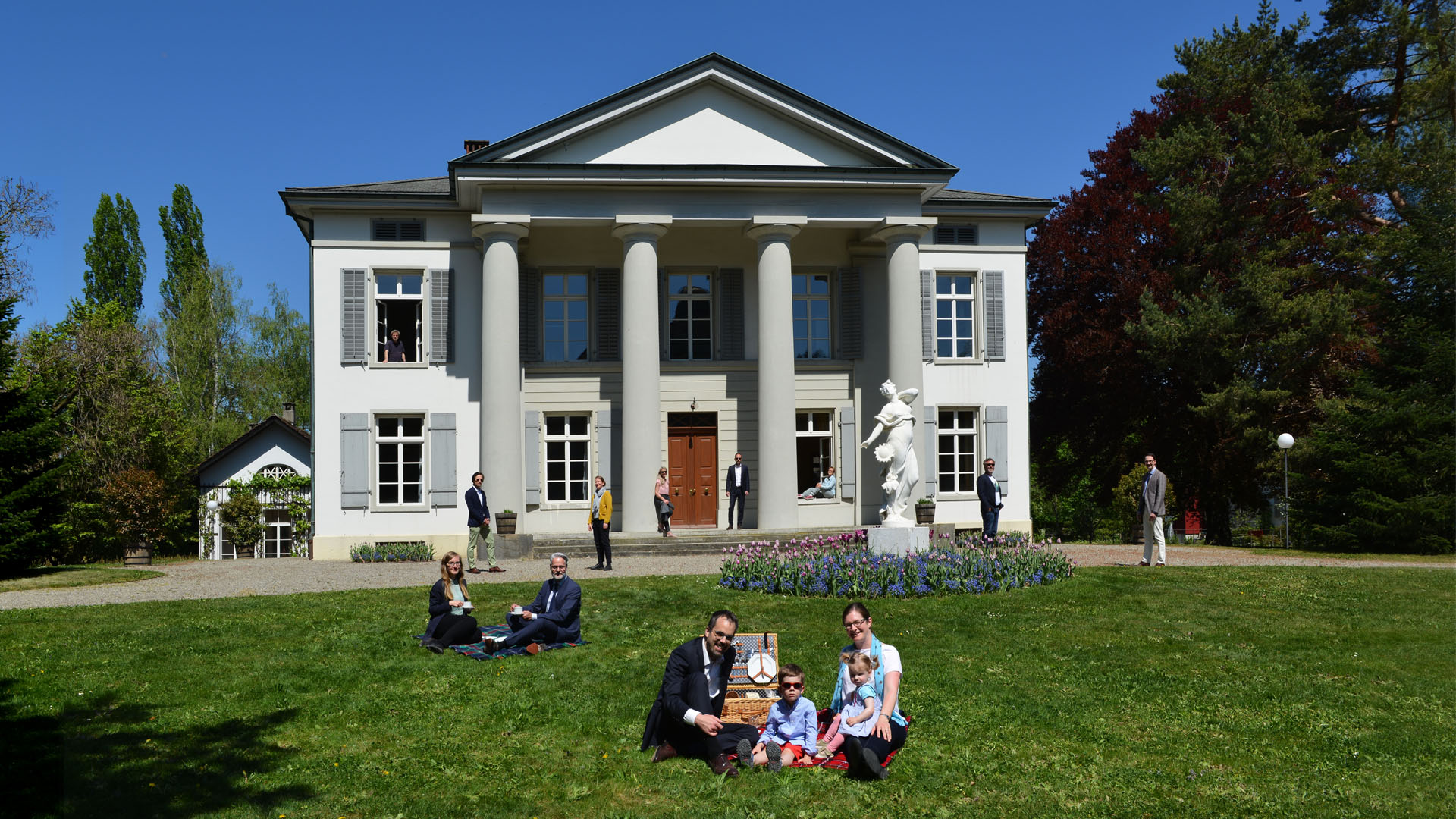 Fotos des Säulenhauses in Aarau