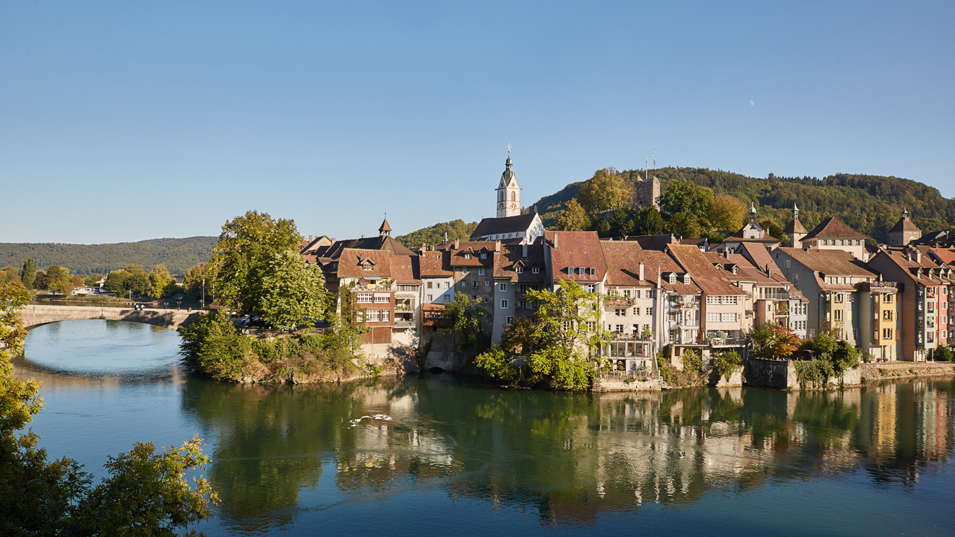 Ansicht der Stadt Laufenburg